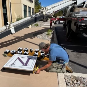 Carson City Sign Installation Company box 7 300x300